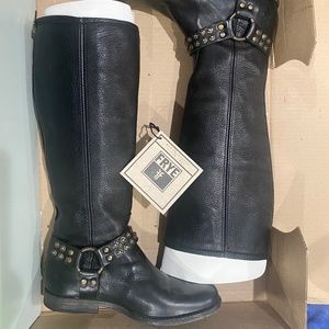 Frye Phillip Studded Harness Tall